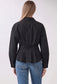 Pleated Button Down Top