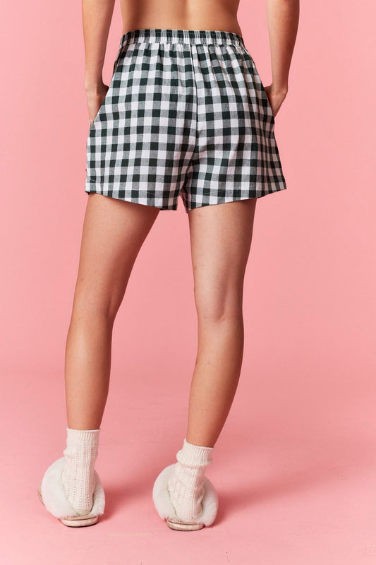 holiday shorts, gingham shorts, trending boxer shorts