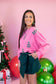 holiday sweater, women's Christmas sweater, boujee holiday sweater, Mary square sweater, women's holiday, tree sweater