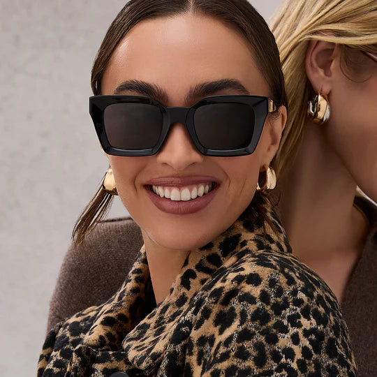 Greer Diff Sunglasses - Black/Grey
