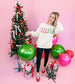 holiday sweatshirt, holly jolly sweatshirt, christmas sweatshirt, christmas sweater