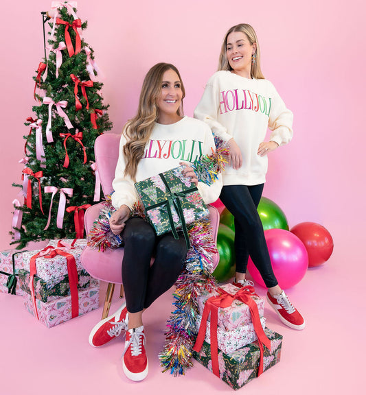 holiday sweatshirt, holly jolly sweatshirt, christmas sweatshirt, christmas sweater