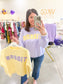 The Mallory Gingham Mockneck Sweatshirt