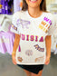 Louisiana Proud Sequin Tee