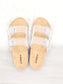 Clear Slip On Sandals