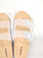 Clear Slip On Sandals