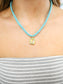 Stoned Charm Necklace