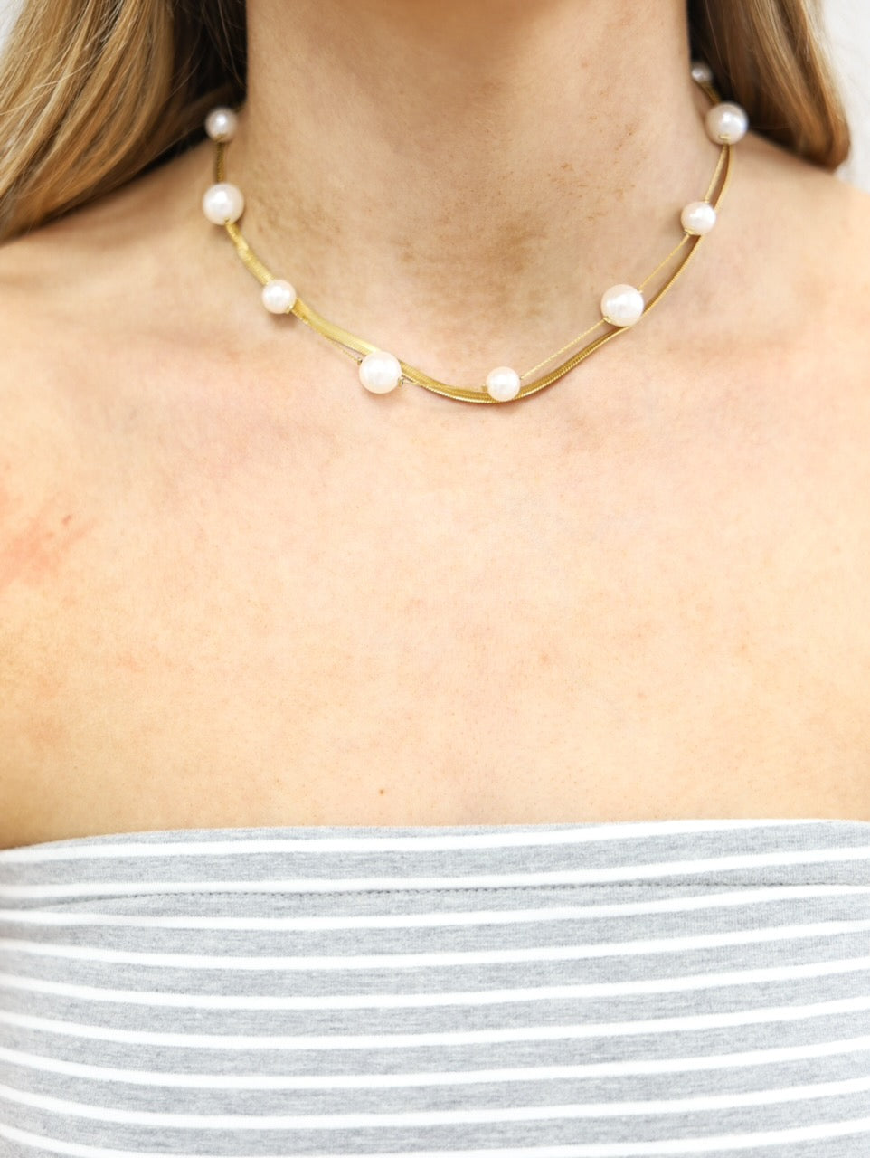 Pearl Layered Necklace