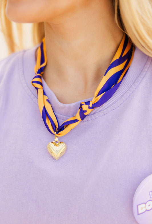Serafina Scarf Charm Necklace