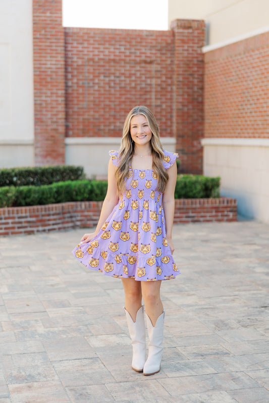 The Poplin Smocked Dress