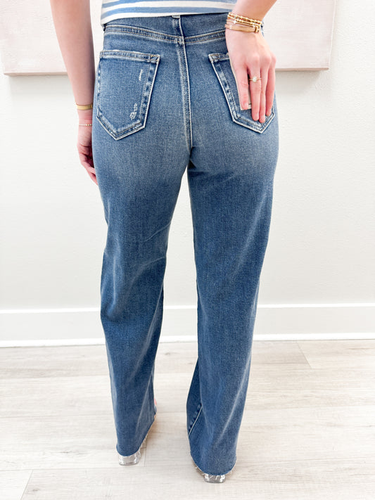 High Waisted Dad Jean