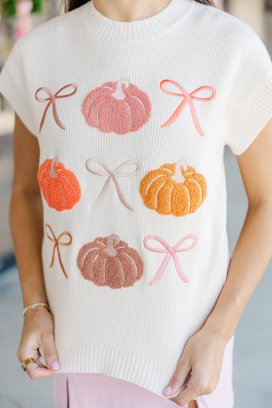 Pumpkin Rows Josie Sweater