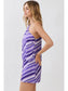 Opal One Shoulder Striped Top & Skirt Set