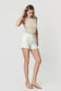 Donna Super High Rise Short With Drawstring