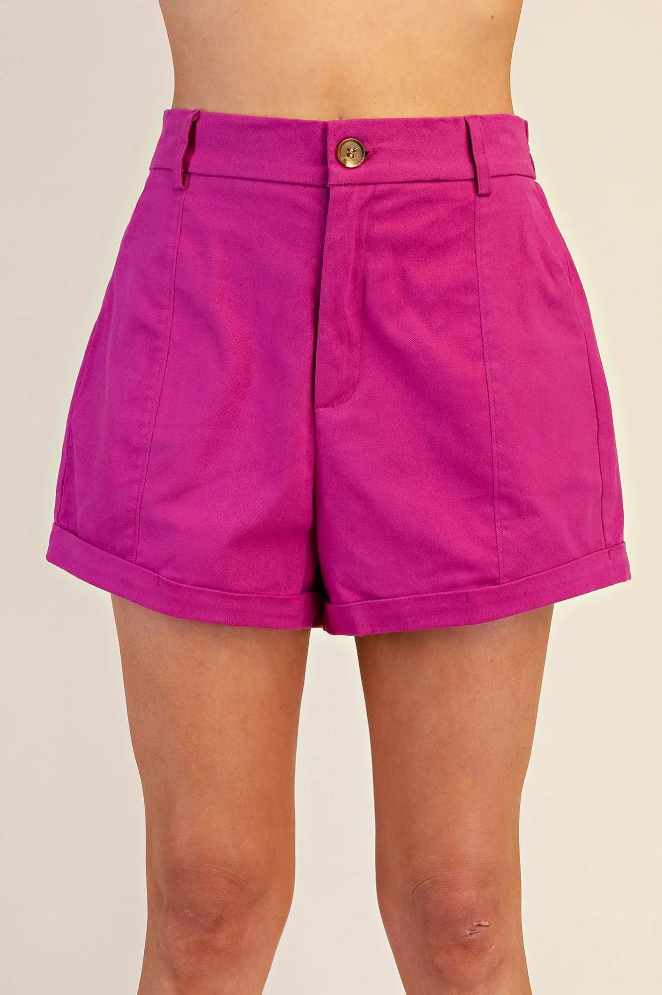 Rachel Rolled Hem Dress Shorts