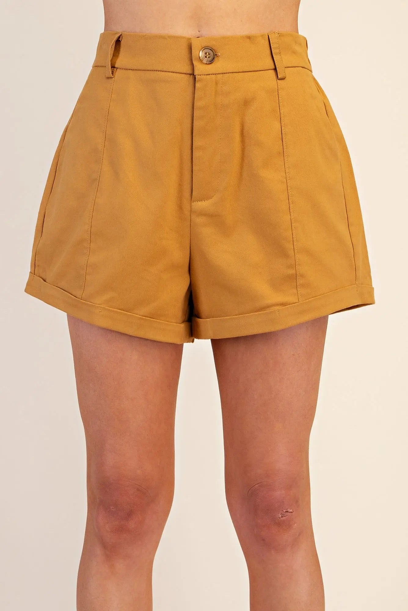 Rachel Rolled Hem Dress Shorts