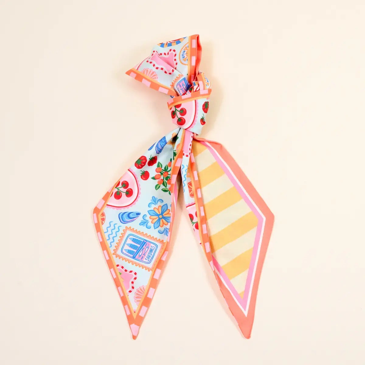 Celeste Twirl & Tie Scarf
