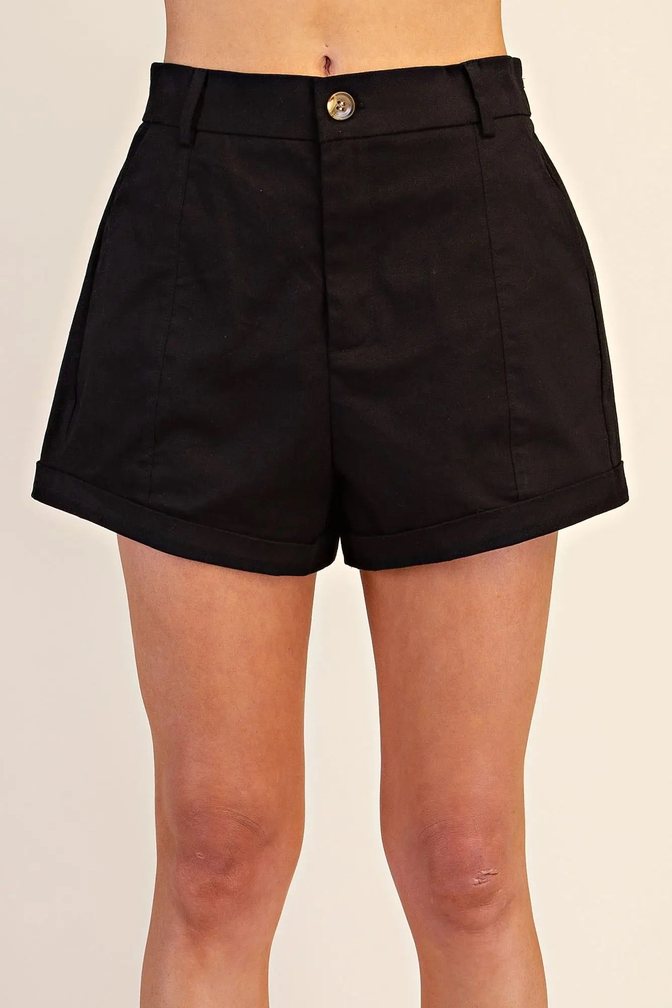Rachel Rolled Hem Dress Shorts