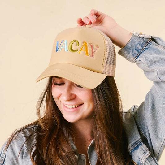 Sally Vacay Trucker Hat