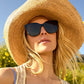 Gia Diff Sunglasses - Black + Grey