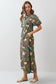 Frances Floral Puff Sleeve Midi Dress
