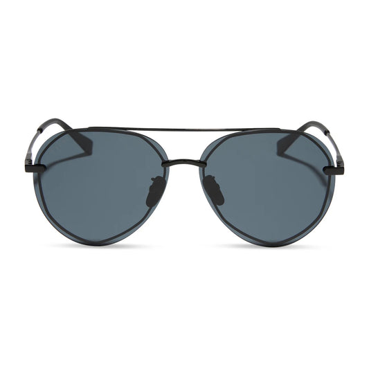 Lenox Diff Sunglasses - Black + Grey