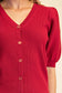 Puff Sleeve Cardigan Top