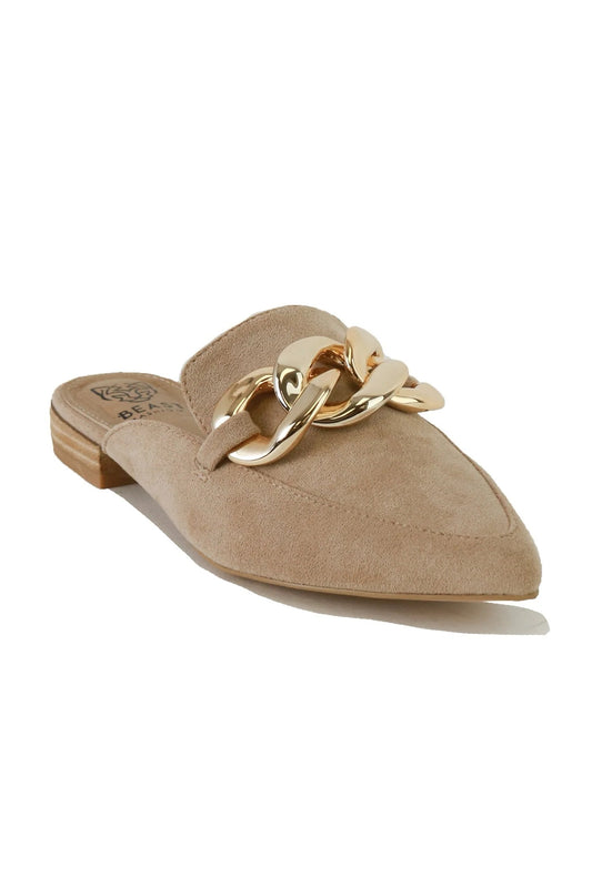 Gold Chain Mules