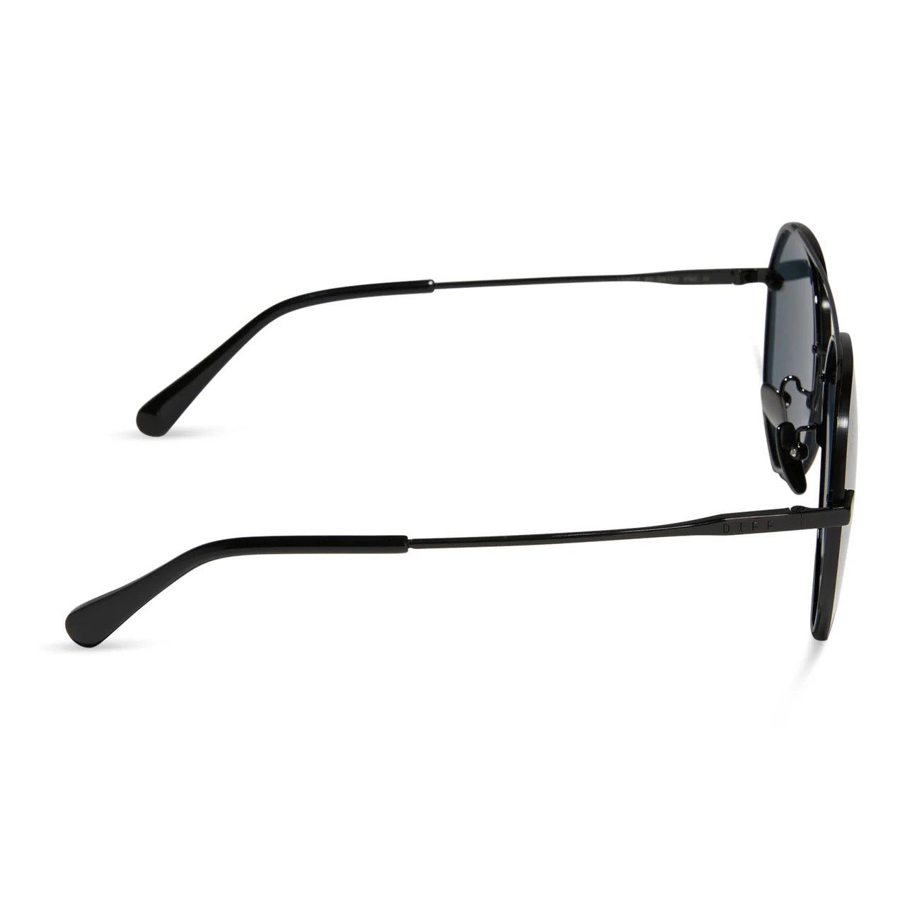Lenox Diff Sunglasses - Black + Grey