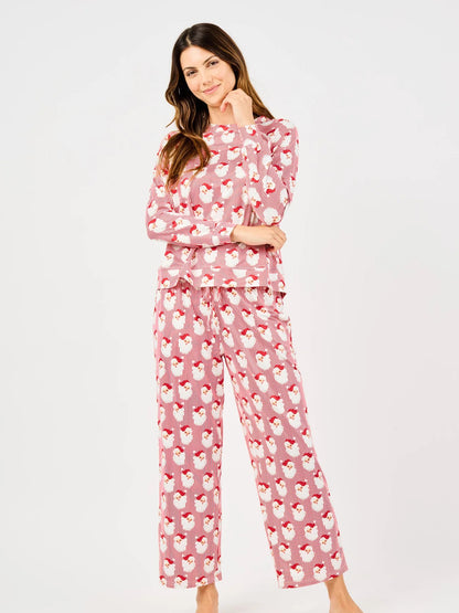 Annie Santa Baby Red Pajama Set
