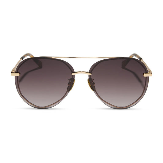 Gia Diff Sunglasses - Tortoise