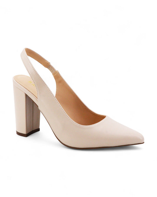Slingback Closed Toe Pumps