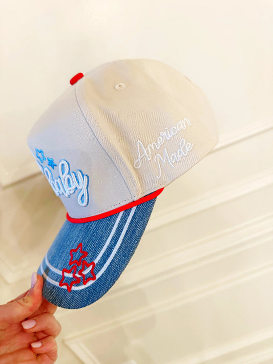 Blue Jean baby Truck Hat