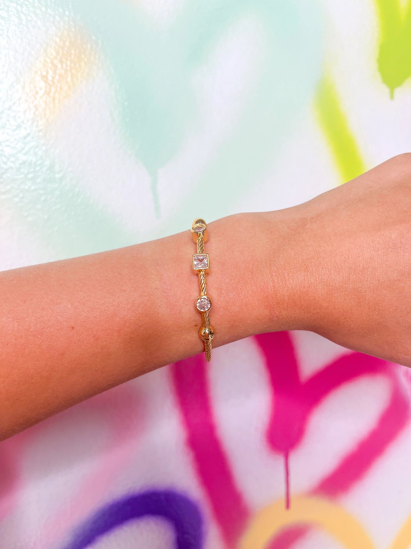 Sofia Rhinestone Bracelet