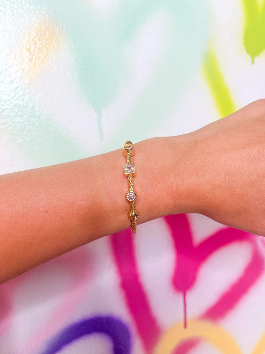 Sofia Rhinestone Bracelet