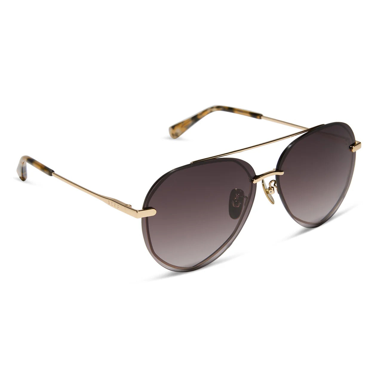 Gia Diff Sunglasses - Tortoise