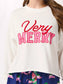 "Very Merry" Lounge Sweatshirt