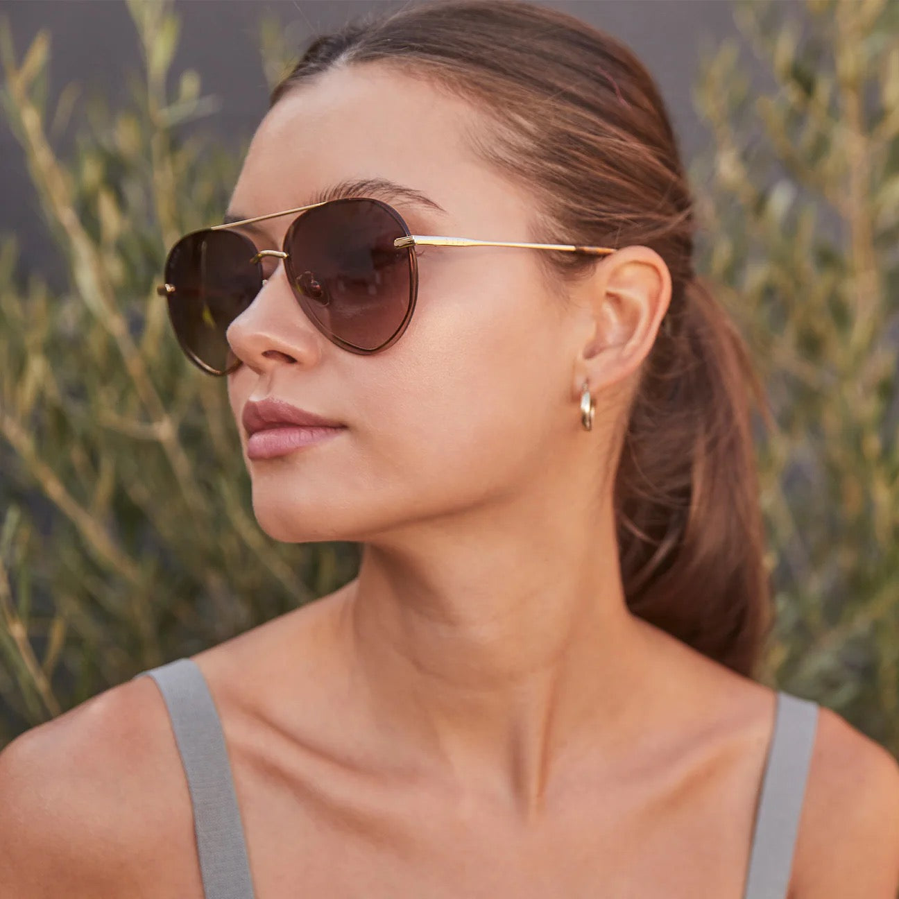 Gia Diff Sunglasses - Tortoise