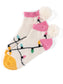 Anya Christmas Lights Pom Pom Socks