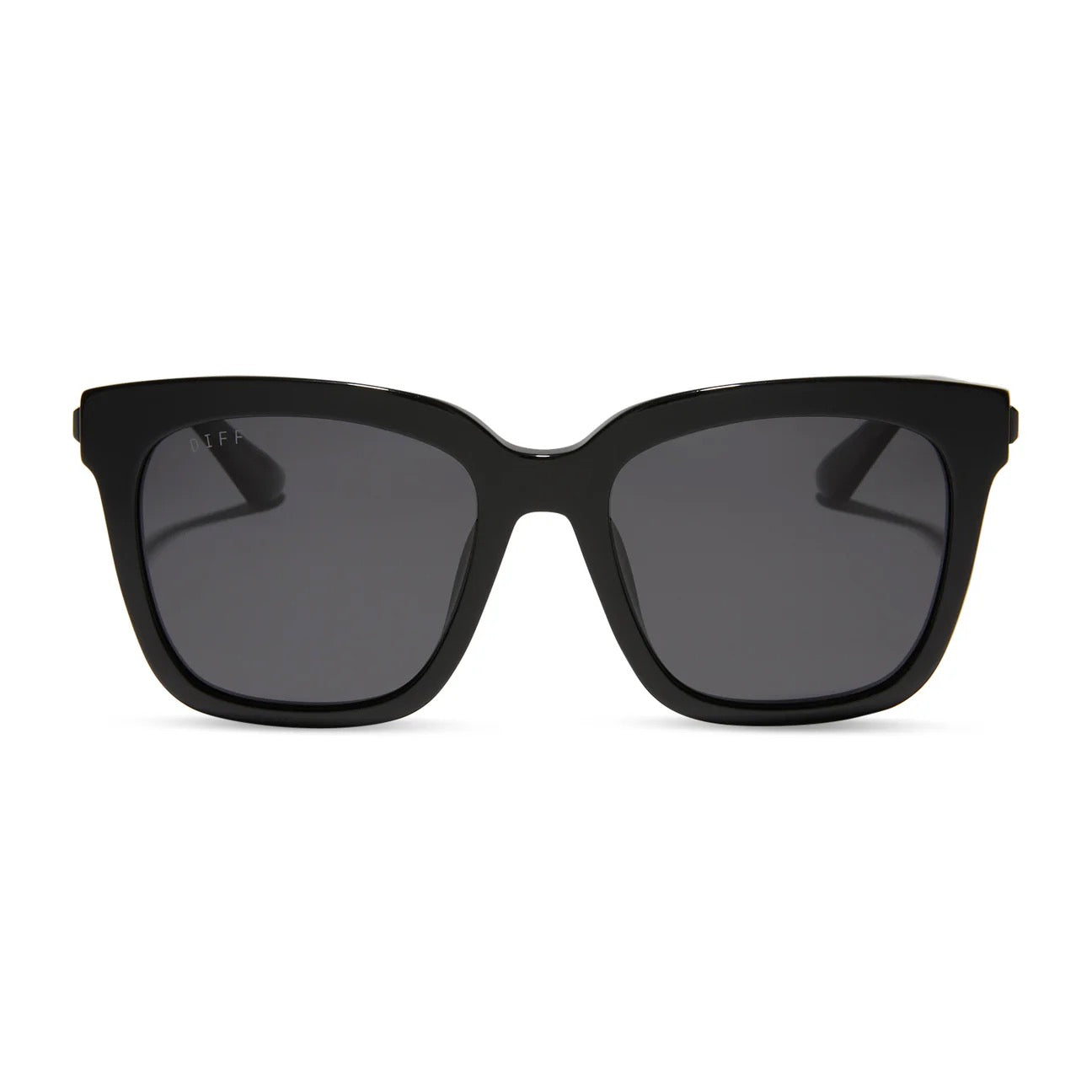 Bella Diff Sunglasses - Black + Grey