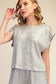 Kiffin Metallic Top