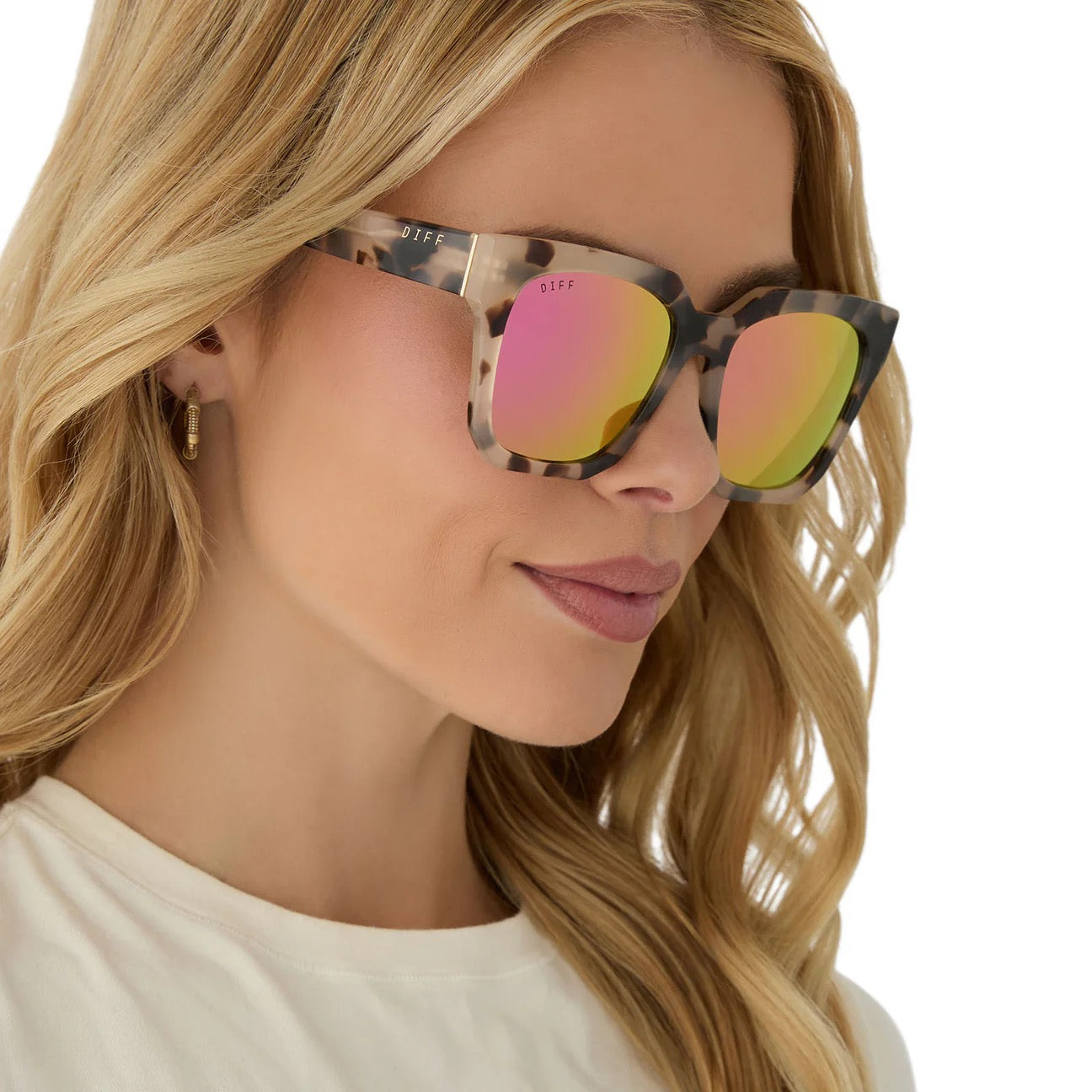 Ariana Diff Sunglasses - Tortoise