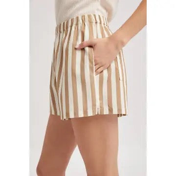 Aspen Striped Top & Shorts Set