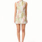 Malia Floral Jacquard Embroidered Dress