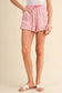 Sammy Striped Ruffle Hem Shorts