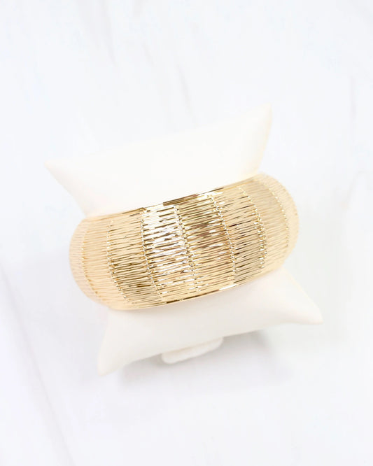 Coney Island Woven Hinged Bracelet