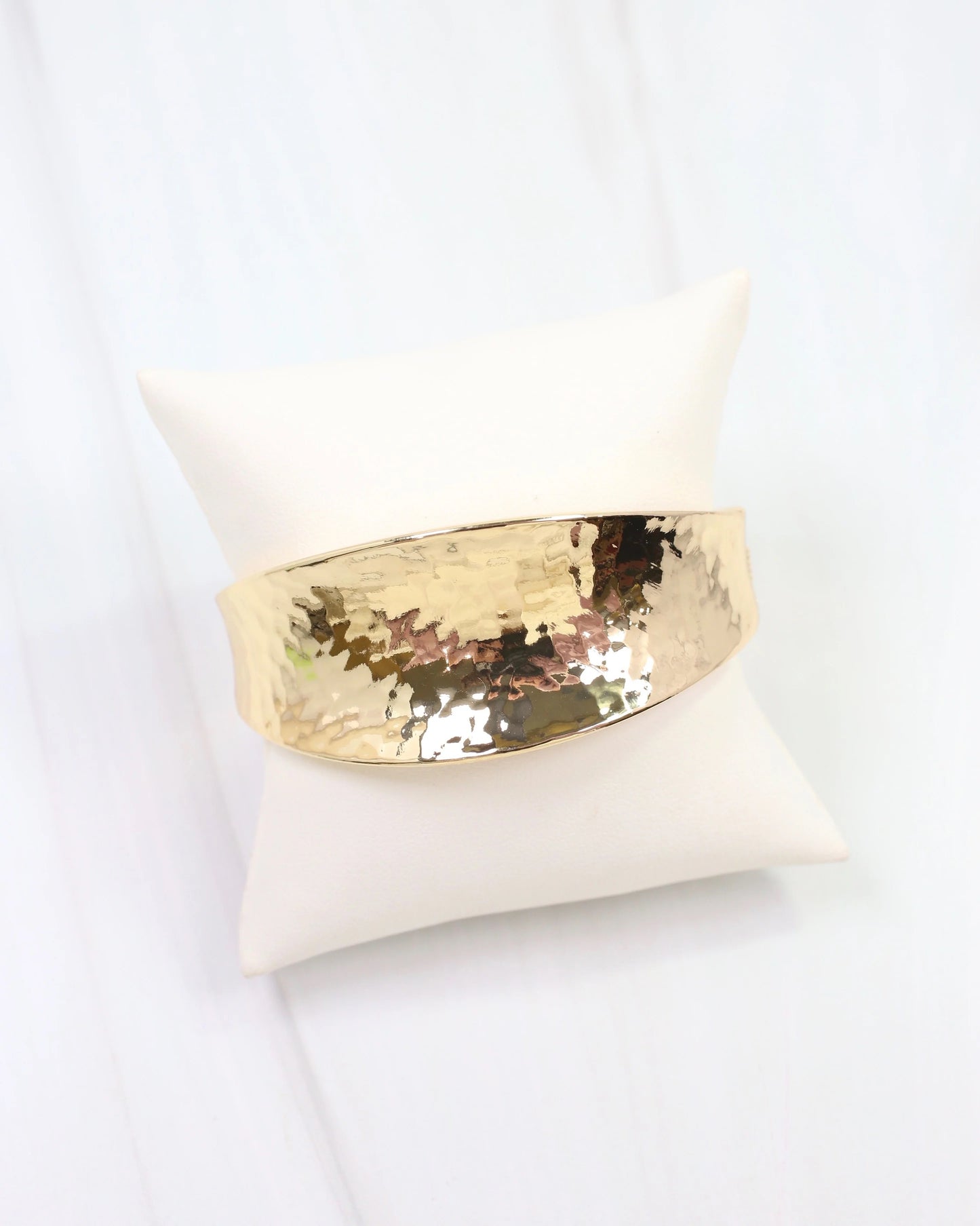 Cooperstown Hammered Hinged Bracelet