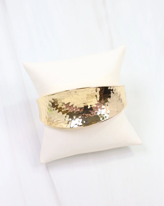 Cooperstown Hammered Hinged Bracelet