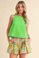 Stevie Contrast Whip Stitch Tank
