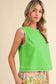 Stevie Contrast Whip Stitch Tank